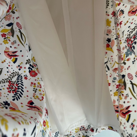 Boden Floral Midi Skirt - Multicolor has these stains on the inside of the skirt - Picture 8 of 10